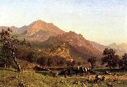 Albert Bierstadt Rocca de Secca oil painting reproduction